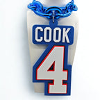 Player 3D Logo EVA Foam Necklace 30 inches – The Perfect Game Day Gift for Fans