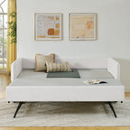 Upholstered Daybed With Pop Up Trundle