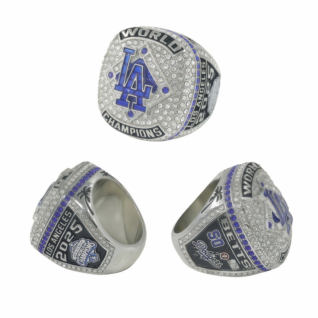 Personalized  Los Angeles Dodgers World Series Ring – Custom Name & Number | Unique Gift for Fans