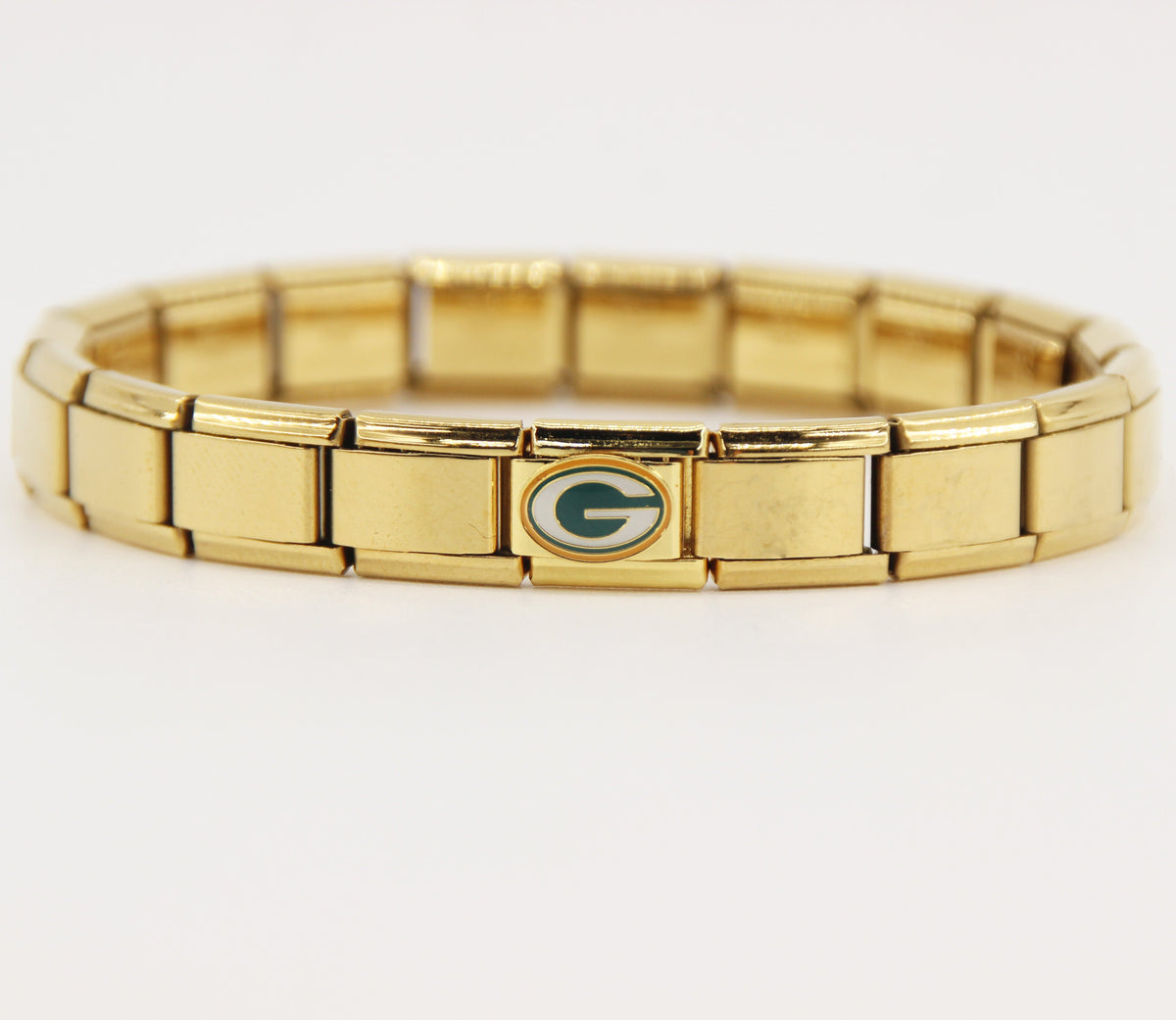 Football Team Logo Italian Charm Bracelet – Custom Gifts for Fans