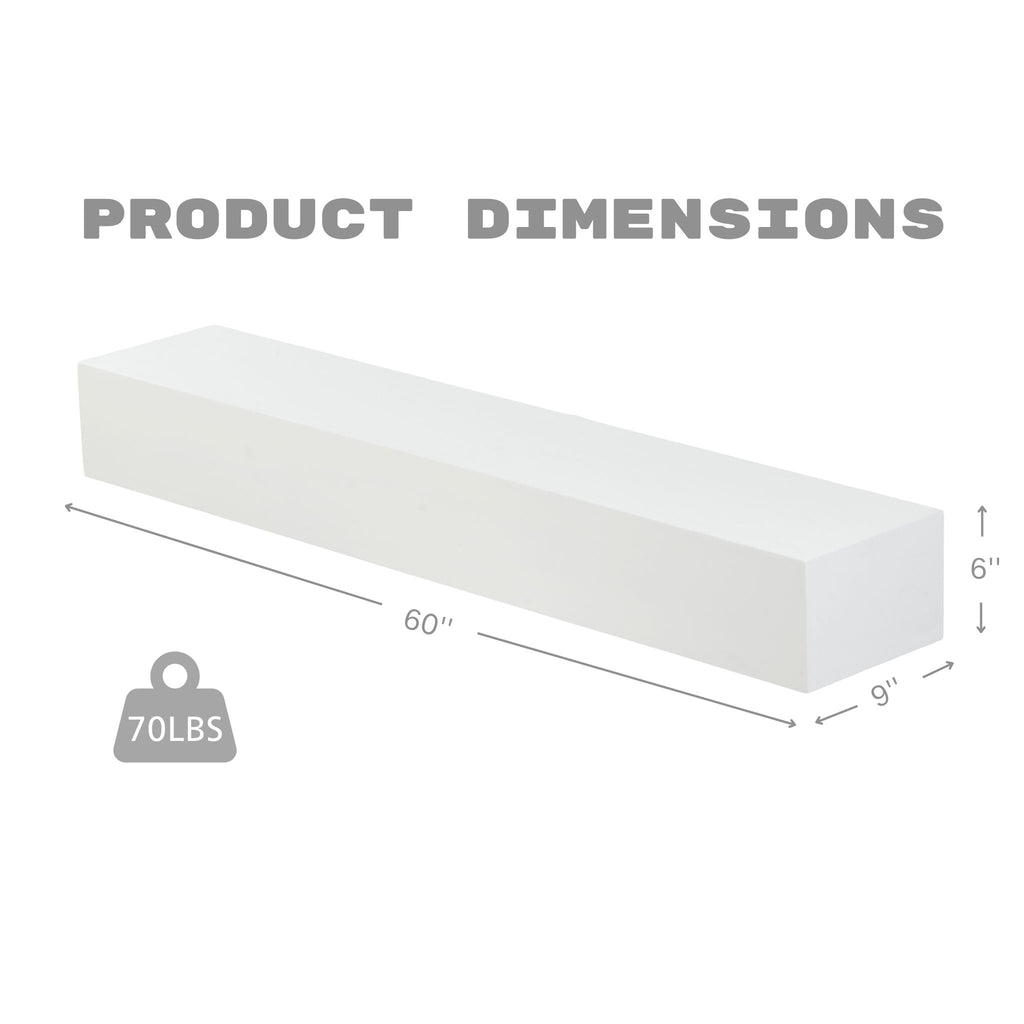 Fireplace Mantel Floating Shelf