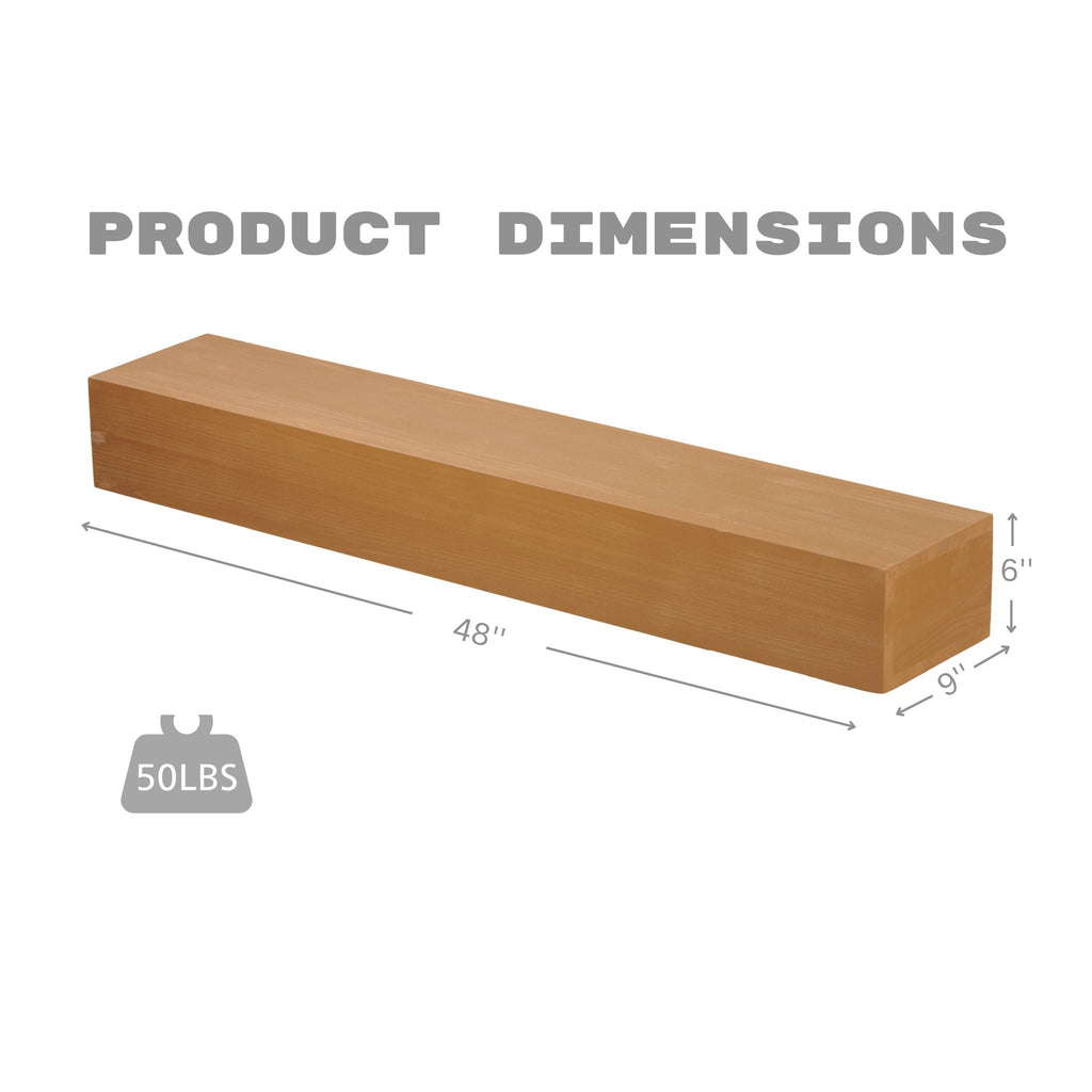 Fireplace Mantel Floating Shelf