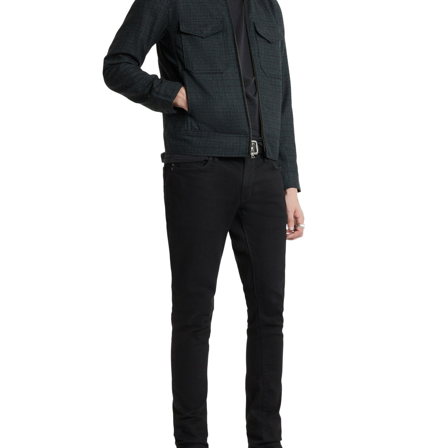 Landon Jacket - Zipper Cl // Moss