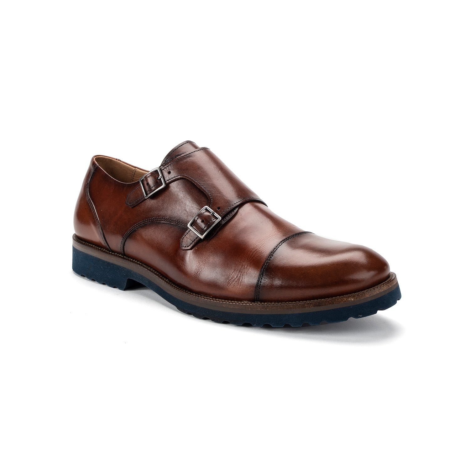 Newport Double Monkstrap // Whiskey