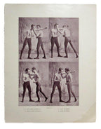 Young Griffo Boxing 1895 Boxing Gladiators 11x15 Supplement Poster Plate 4