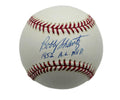 Bobby Shantz Autographed/Inscribed OML Baseball Phillies JSA 177790