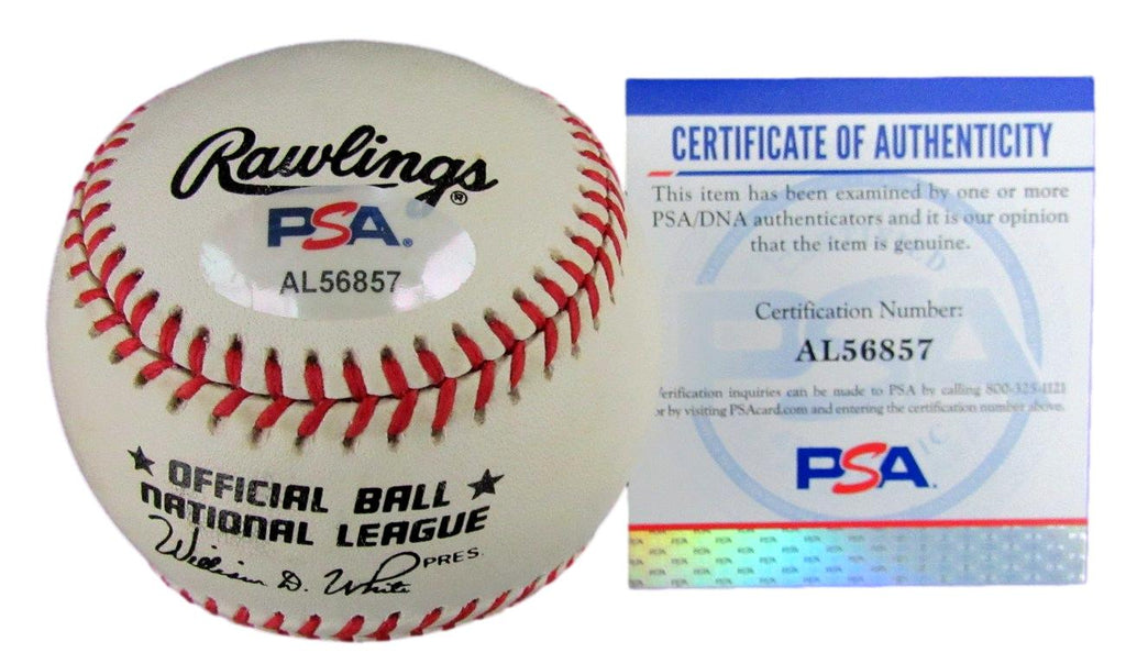 Mickey Stubblefield Signed ONL Baseball Negro League KC Monarchs PSA/DNA