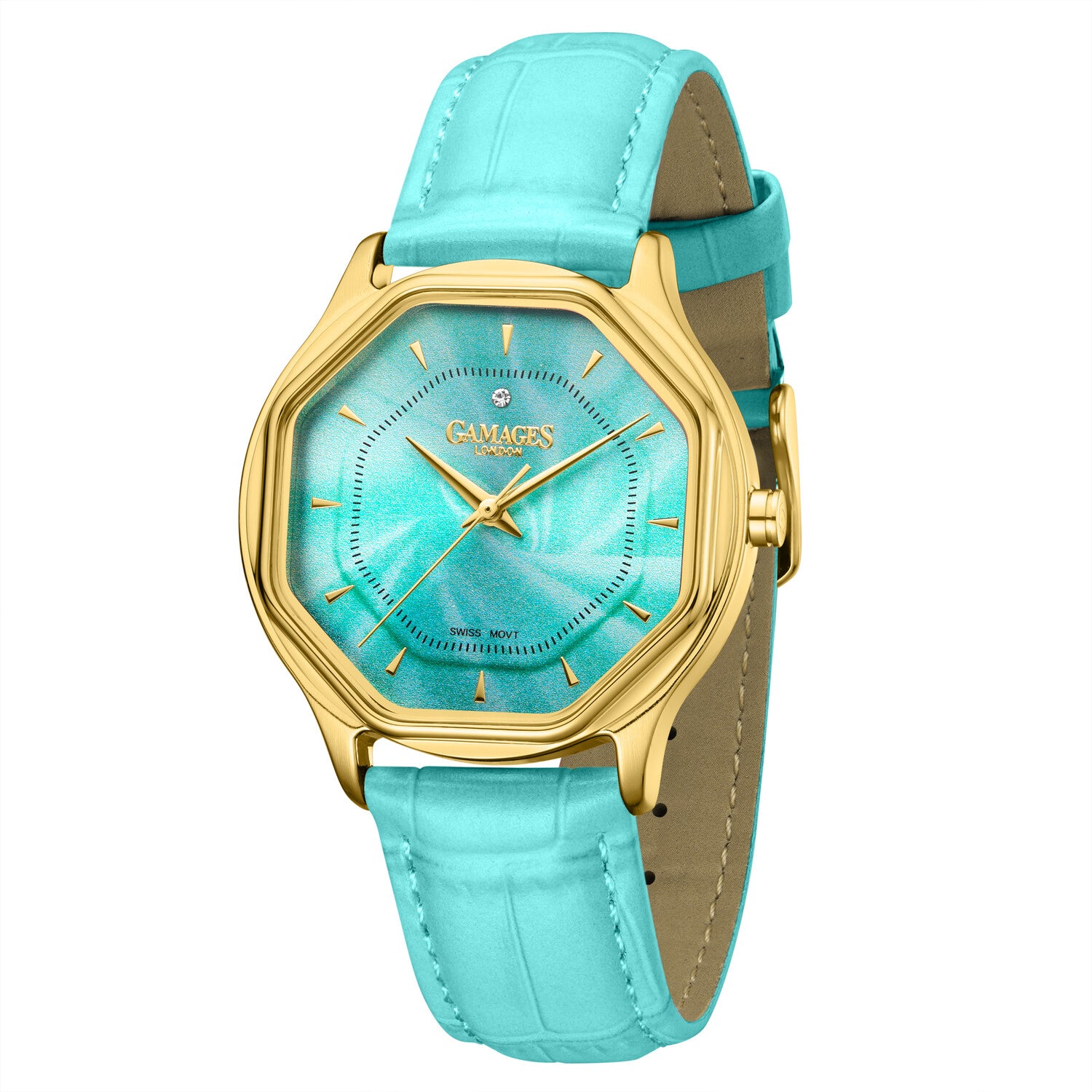 Gamages of London Ladies Amour Diamond Quartz // GAW702