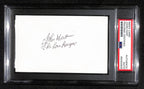 John Hart Signed/Inscribed 3x5 Index Card "The Lone Ranger" PSA/DNA 183952