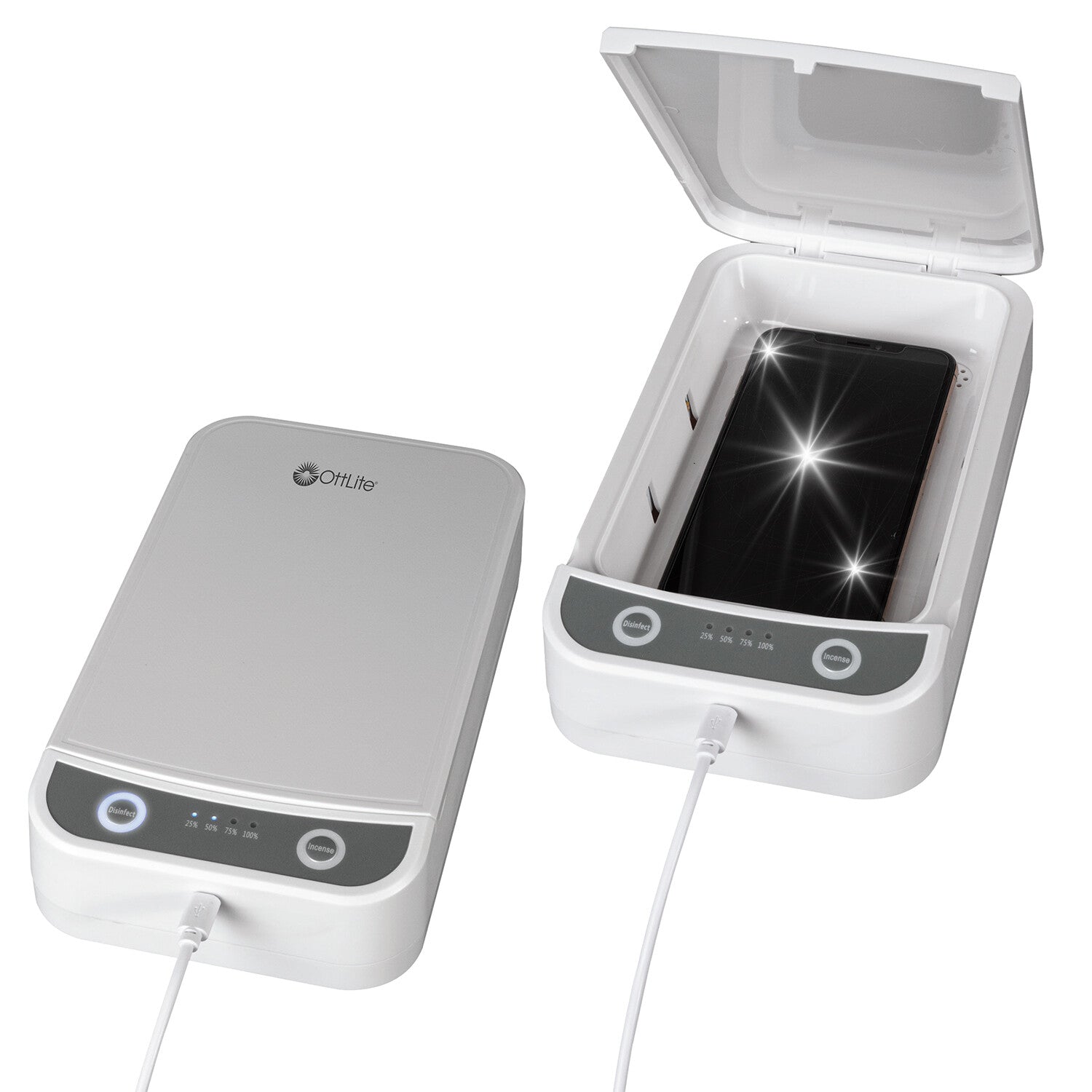 Ottlite UVC Disinfecting Phone Case + Essential Oil Diffuser