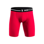 M2 Cotton Boxer // Long Inseam // Red + Black + White