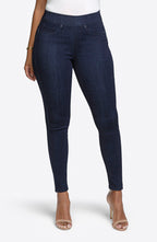 Women's Curves 360 By Nydj Sculpted Denim Leggings, Size 0 - Blue