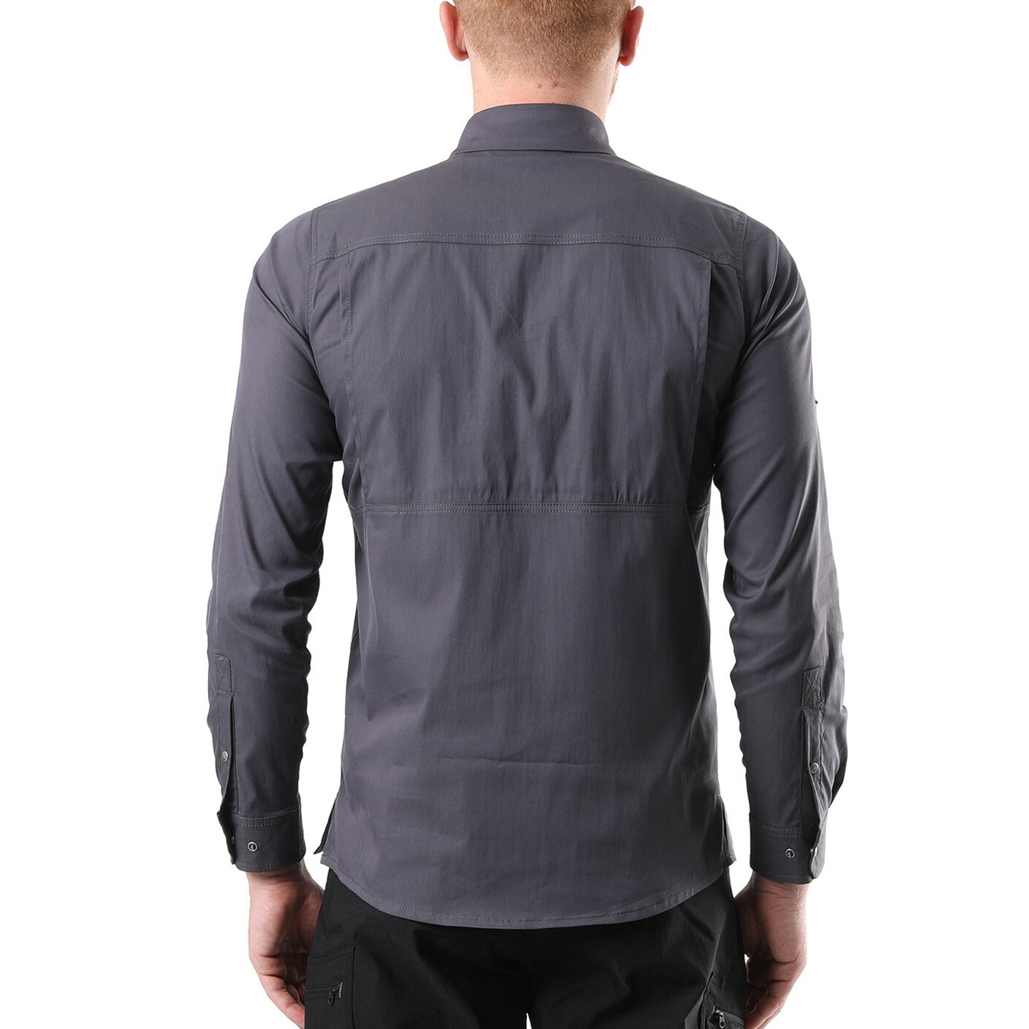 Hudson Button Down Shirt // Gray