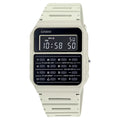 Casio Men's Vintage Calculator Watch with White Band - CA-53WF-8BCF