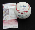 Don Johnson Signed/Auto Yankees 100th OML Baseball JSA 186620