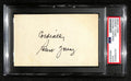 Robert Young Autographed/Inscribed 3x5 Index Card "Marcus Welby" PSA/DNA 184306