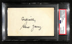 Robert Young Autographed/Inscribed 3x5 Index Card "Marcus Welby" PSA/DNA 184306