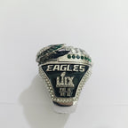 Philadelphia Eagles 2025 Championship Ring & Trophy Replica Set — Hurts (#1) or Barkley (#26) Edition