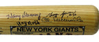 NY Giants Multi-Autographed by 11 Cooperstown Baseball Bat Irvin Wilhelm 179699