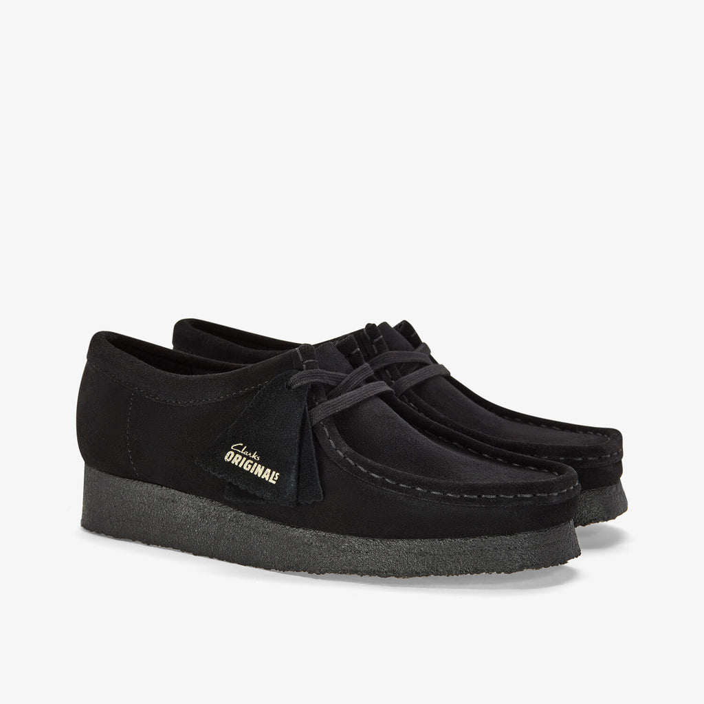 Wallabee // Moccasin // Black Suede