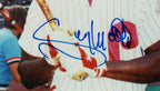 Gary Matthews Phillies Autographed/Signed 8x10 Photo PSA/DNA 136015