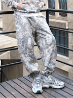 Camo Oversized Heavyweight French Terry Sweatpants