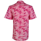 Men's Camo Cool-Stretch Golf Shirt – Pink