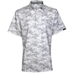 Camo Cool-Stretch Golf Shirt (White)