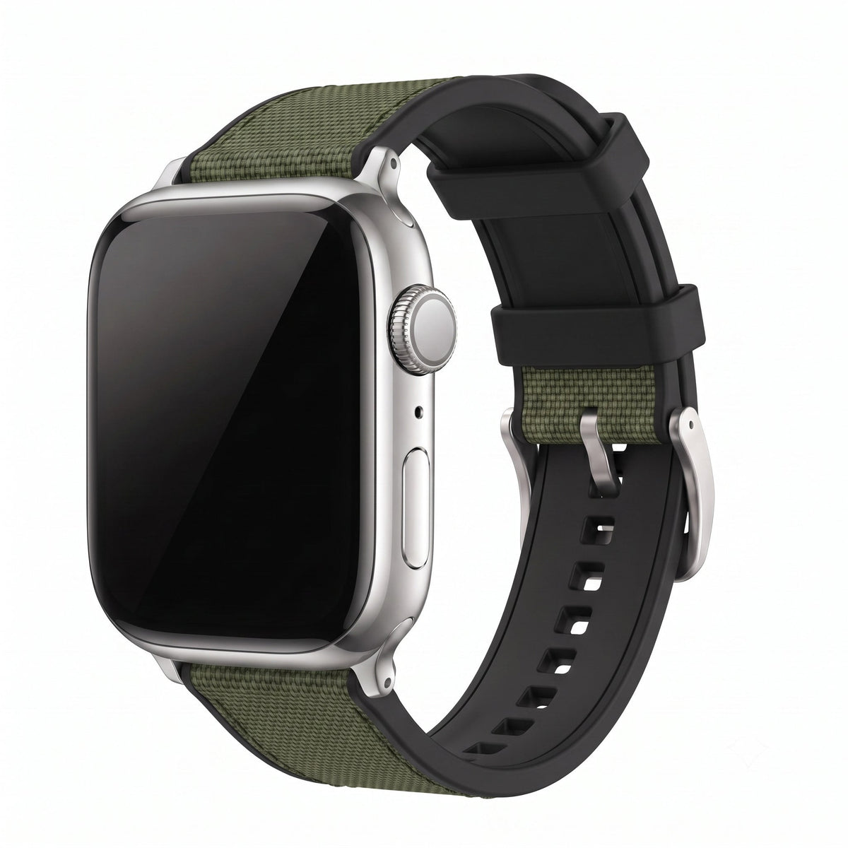 Canvas & Rubber Band – For Apple Watch - Green