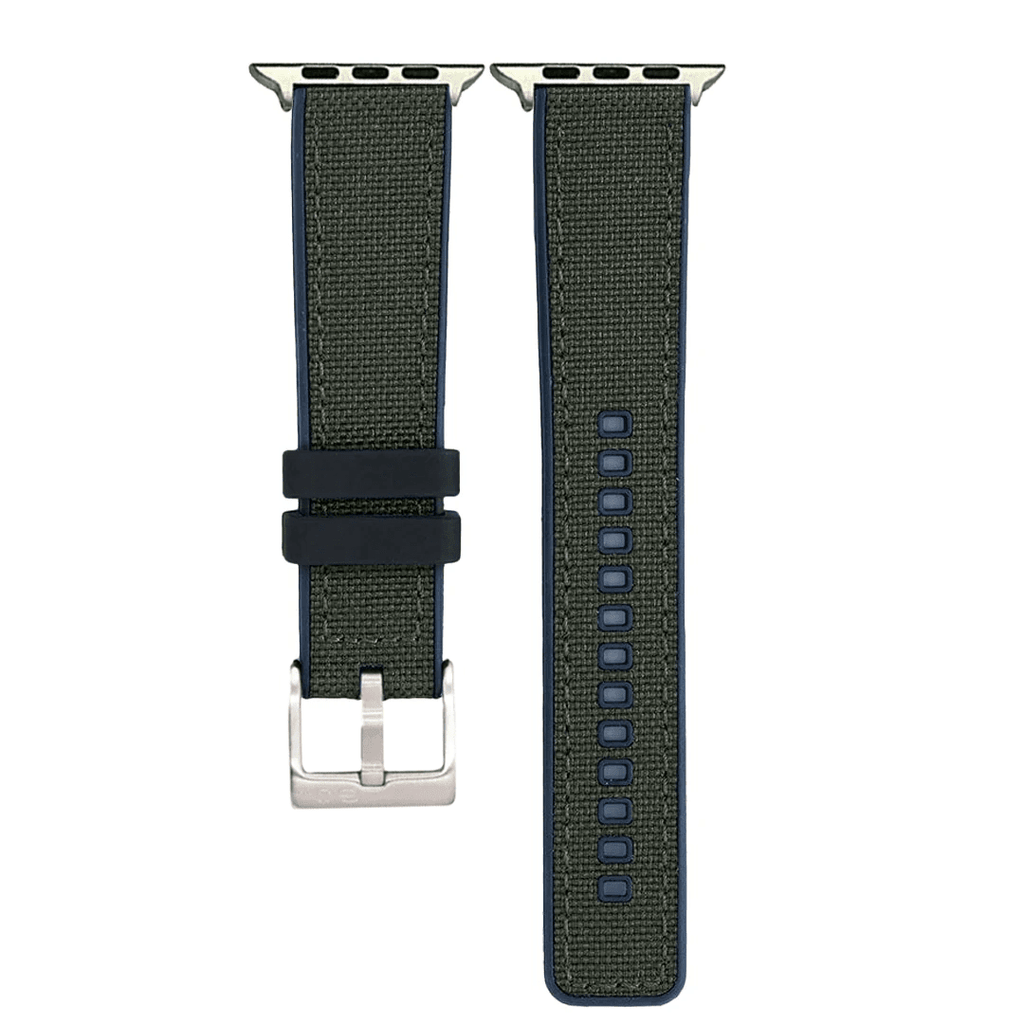Canvas & Rubber Band – For Apple Watch - Green