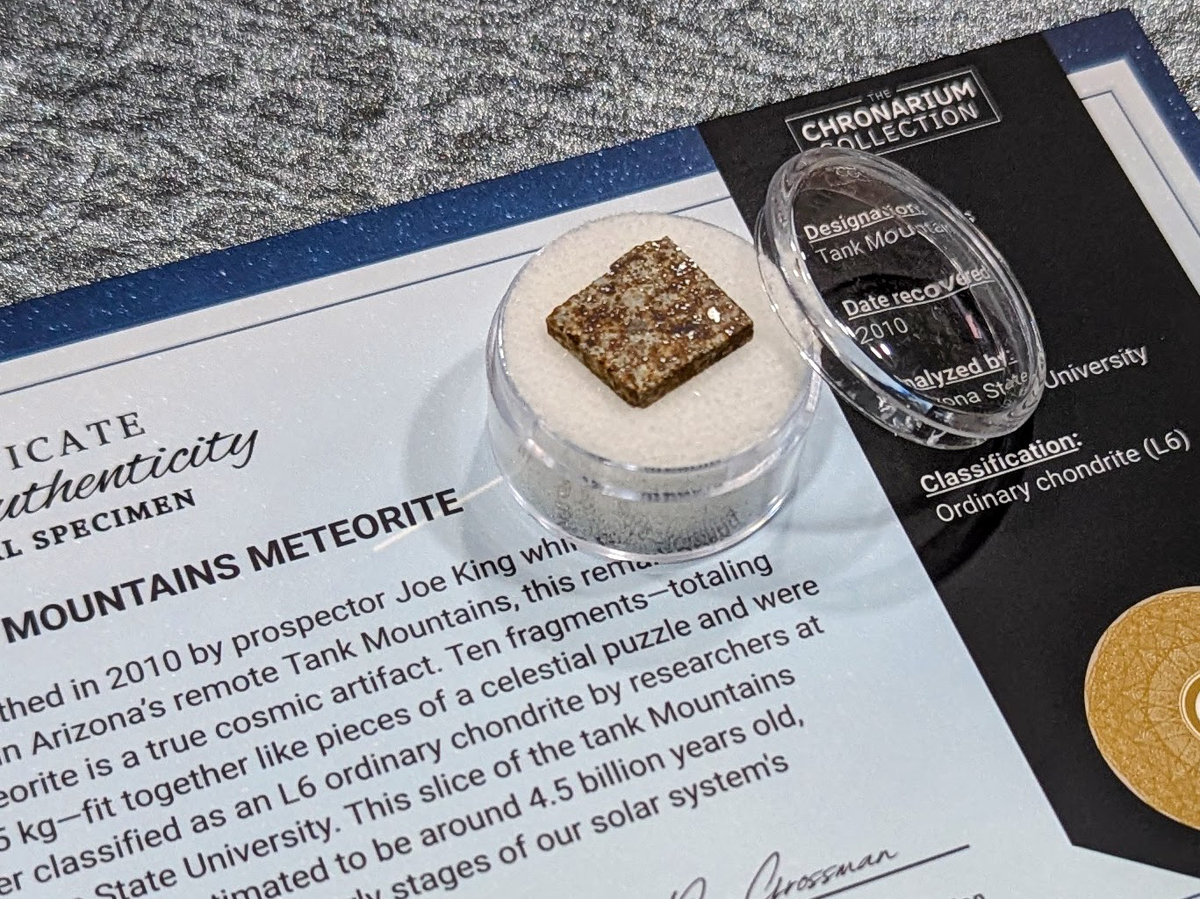 Tank Mountains Meteorite