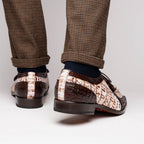 Caribe Rustic White / Brown