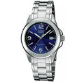 Casio Women's Blue Dial Stainless Steel Bracelet Watch - Casio_LTP_1215A_2A