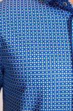 Bastille Check Short Sleeve Tech Shirt
