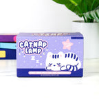 Cat Nap Squishy Lamp – Rechargeable Soft Silicone Night Light | Bedroom Decor🐱