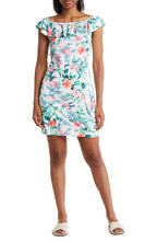 Tommy Bahama Tropi Calling Off the Shoulder Cover-Up Dress in White, Size Small