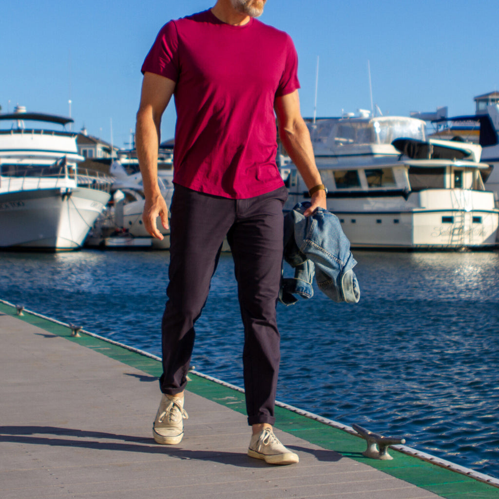 Feel Good Chinos // Ink Blue