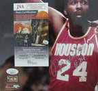 Moses Malone Houston Rockets Signed/Autographed 11x14 Photo JSA 162937