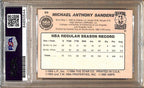 1984-85 Star Company #50 Mike Sanders Suns Signed/Auto Card PSA/DNA 178967