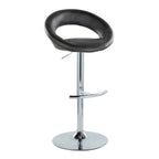 Posh - Contemporary Adjustable Barstool With Swivel (Set of 2)