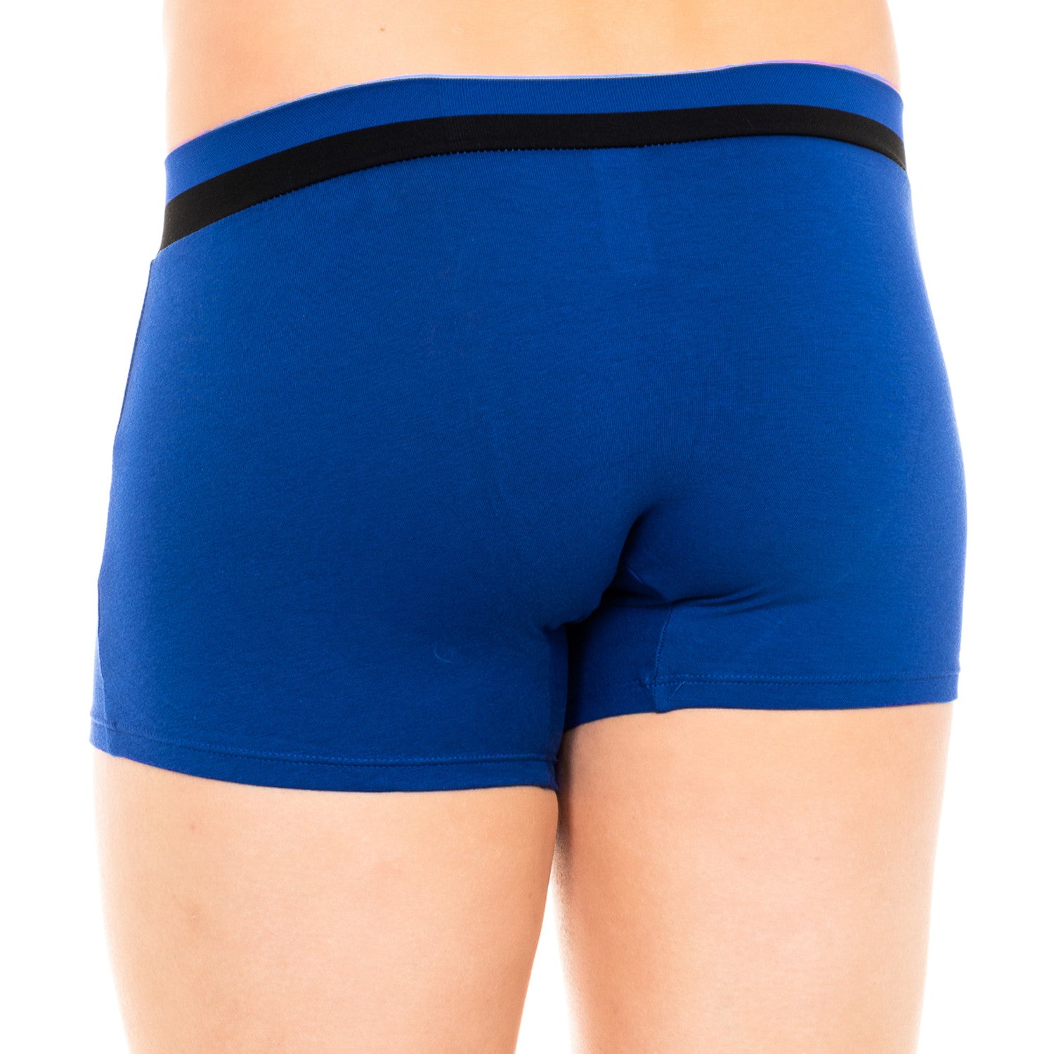 Stretch Boxers // Black + Royal Blue // Pack of 2