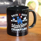 Los Angeles Dodgers Back-to-Back Champions Mug – World Series Ceramic Coffee Cup, Fan Collectible Gift
