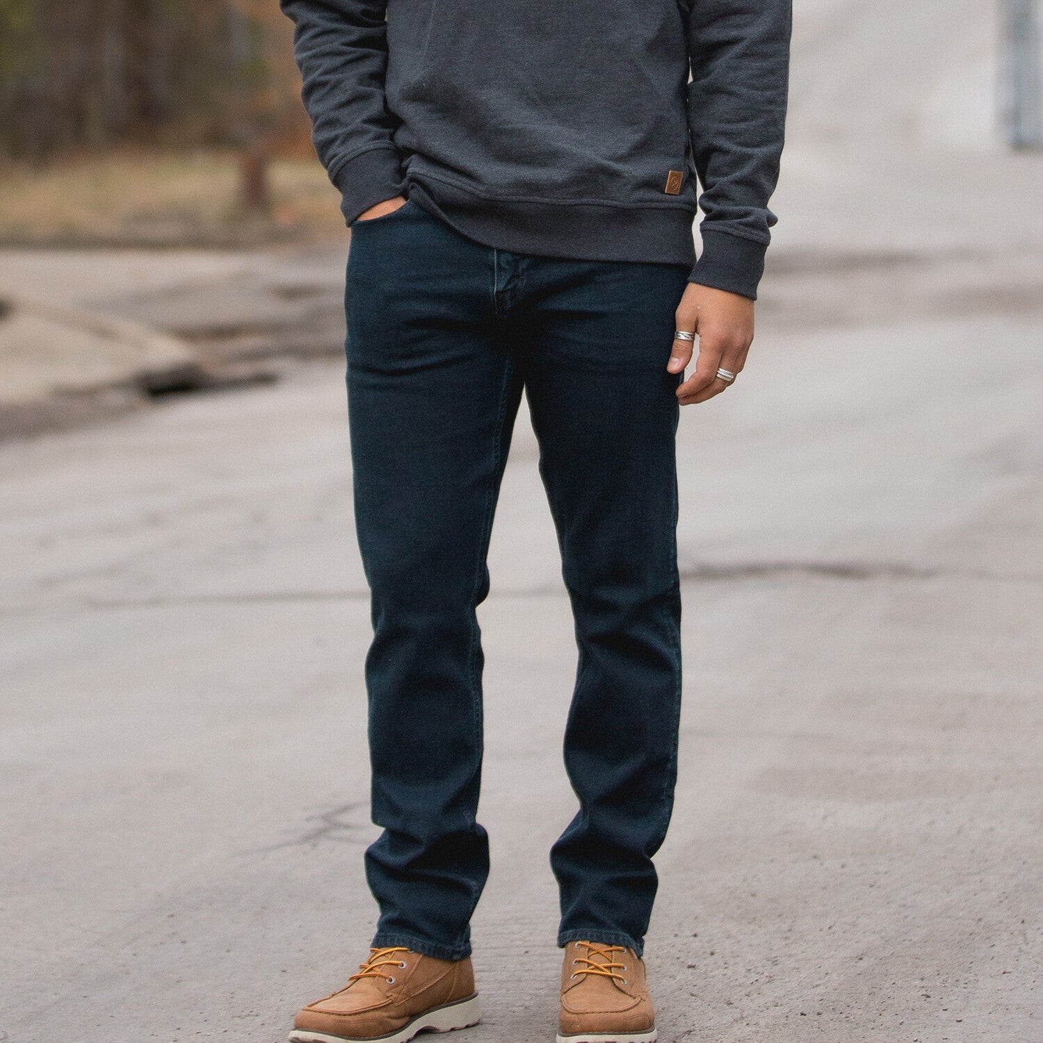 The Sharp Jean // Rinse Indigo