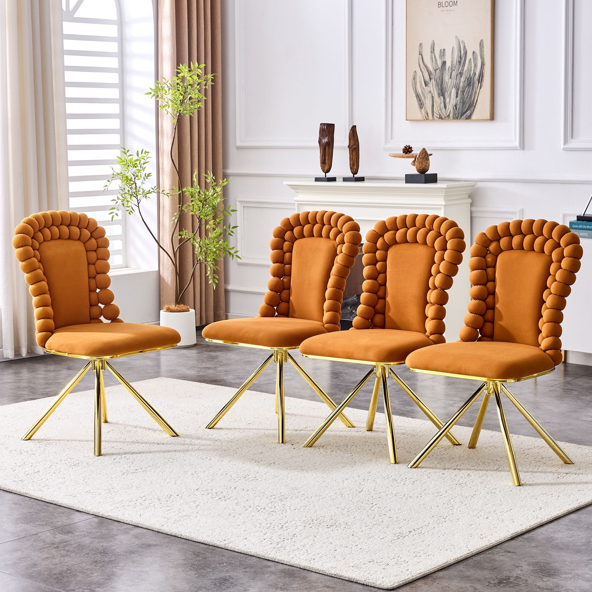 Puffy Bubble, Ball Chain Chair & Kitchen (Set of 2)