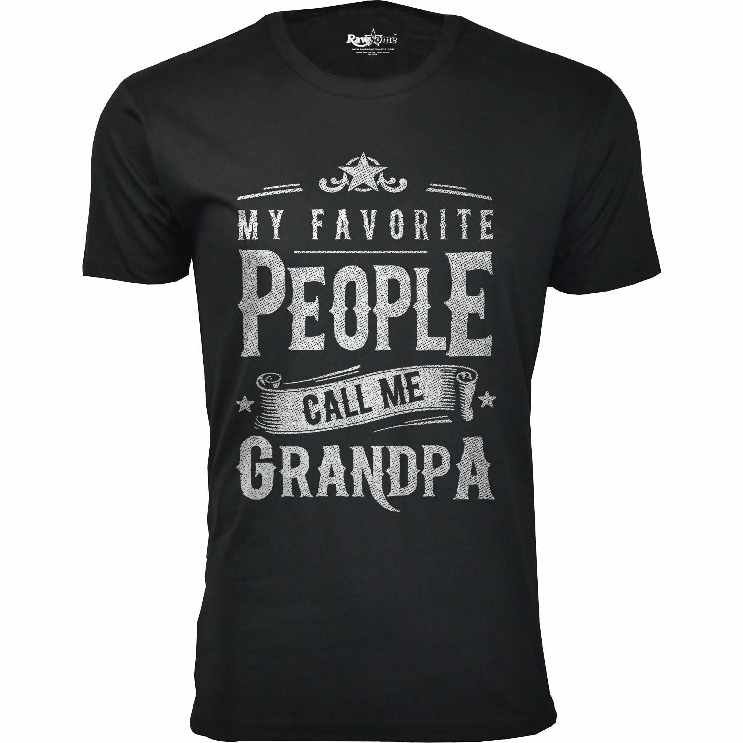 My Favorite People Call Me T-Shirt // GRANDPA // Black