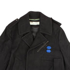Black Crop Arrow Jacket