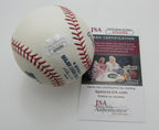 David Odom Autographed OML Baseball Wake Forest Basketball Coach JSA