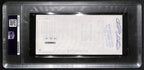 Johnny Unitas Signed 5/2/02 Check PSA/DNA MINT 9 188665