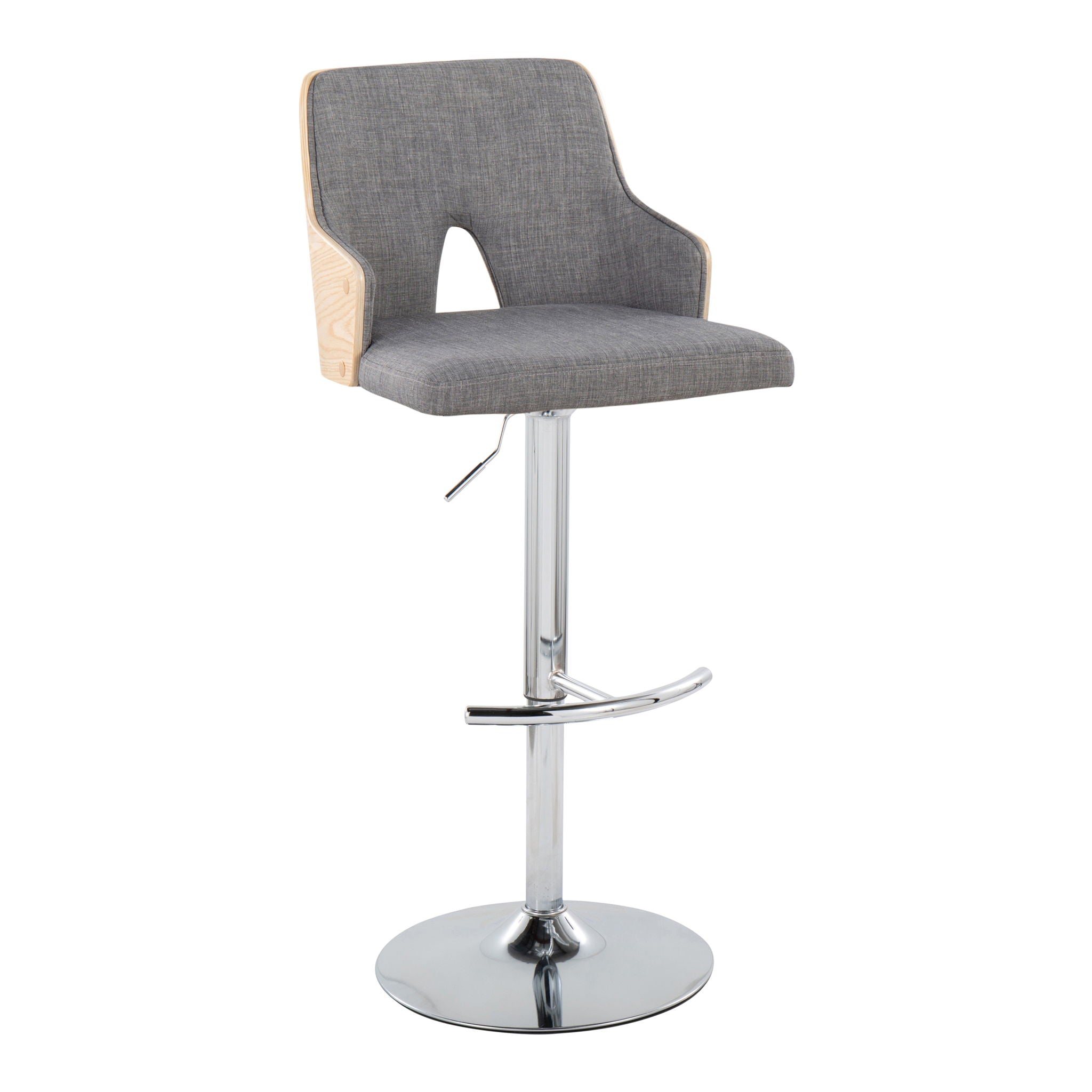 Stella - Contemporary With Swivel & Rounded T Footrest (Set