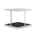 Ann Side Table // White Marble